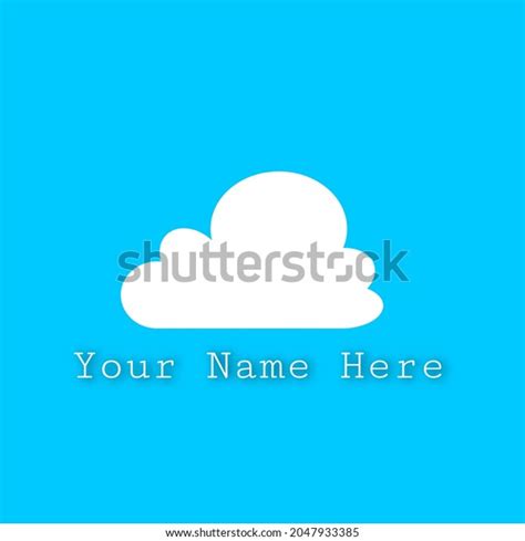 Your Name Here Logo Design Stock Illustration 2047933385 Shutterstock