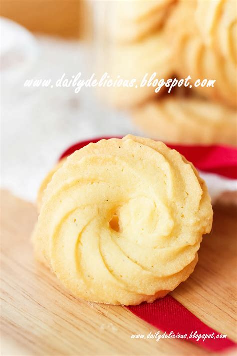Dailydelicious Simple Vanilla Cookies When Simple Ingredients Make A