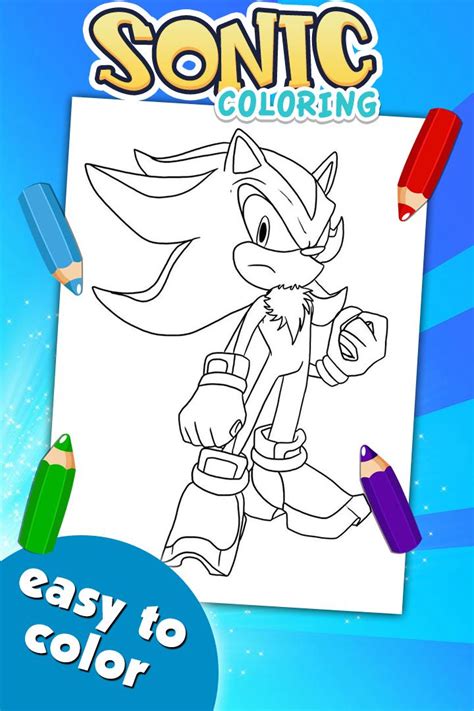 Sonic Coloring Book Games Coloring Pages