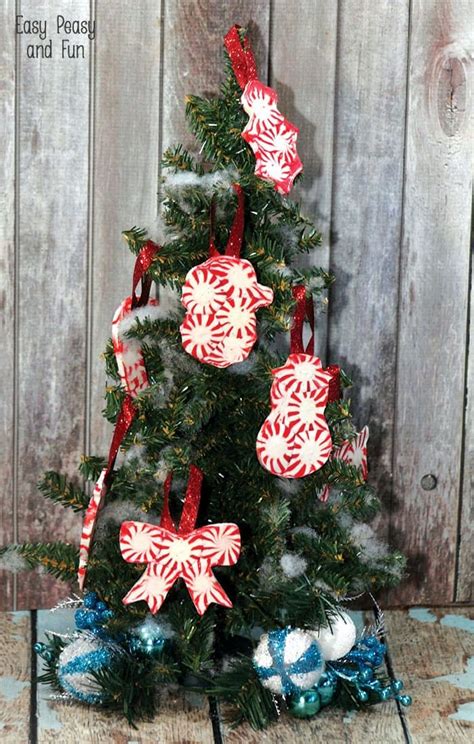 Need more pattern in your holiday decor? Making Holiday Decorations With Peppermint Candy / How To ...
