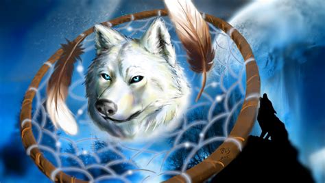 Wolf Dream Catcher By Uniqorn91 On Deviantart