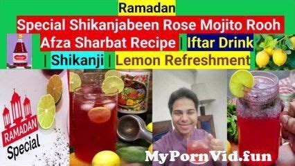 Special Drink Ramadan 2023 Shikanjabeen Rose Mojito Rooh Afza