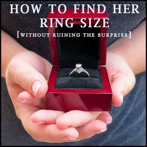How To Find Her Ring Size Without Ruining The Surprise Ring Size