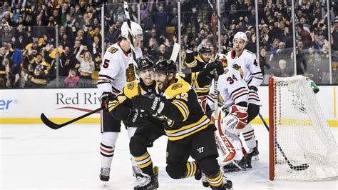 4 Takeaways From The Bruins 7 4 Win Over Blackhawks