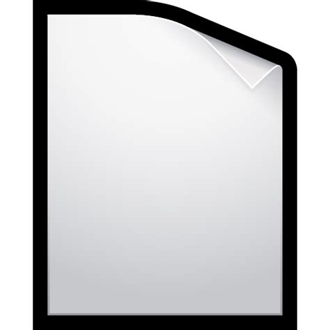 Blank Document File Icon Free Download On Iconfinder