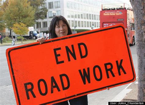 End Road Work Sign Mellie Acker