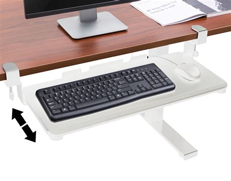 Keyboard Tray Under Desk Clamp On Keyboard Drawer Stand Keyboard