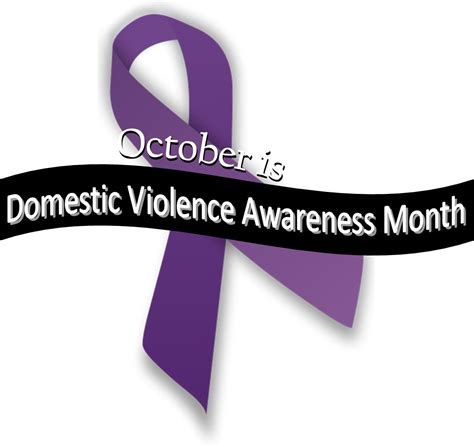 October Is National Domestic Violence Awareness Month
