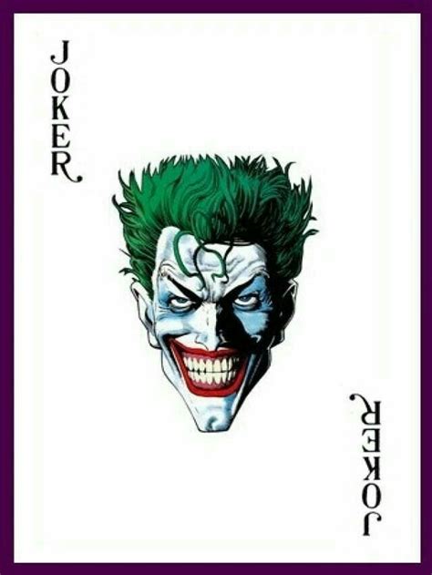 Joker Card 🃏 Joker Card Joker Dc Comics Batman Joker