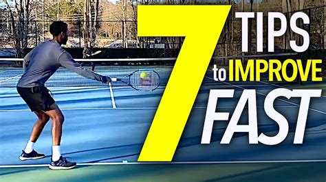 7 Beginner Tennis Tips To Help You Improve Fast Youtube