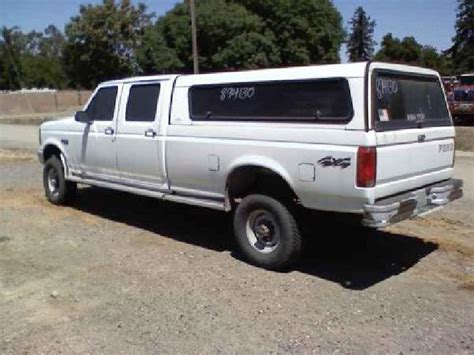 450 Gem Top Gem Sporttruckcampershell Off A1993 Ford F350 Crewcab