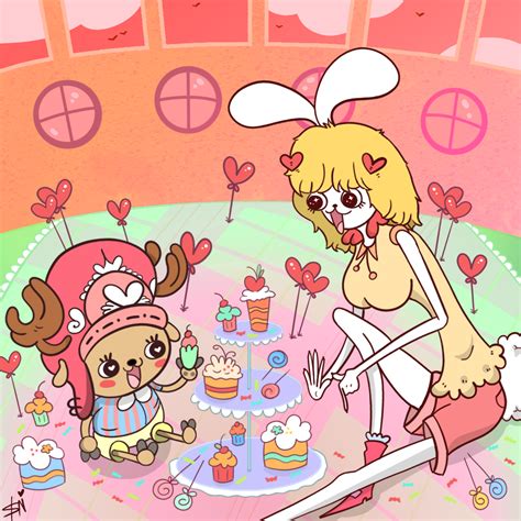 Chopper And Carrot Doing What They Love Ronepiece