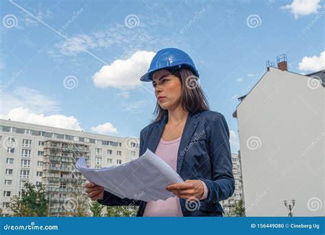 Woman Engineer At Work Stock Photo Image Of Foreman 156449080