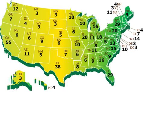 538 Electoral Map