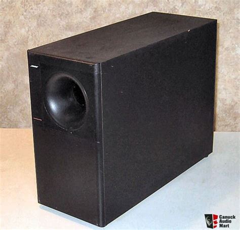 Bose Acoustimass Series Ii Subwoofer Excellent Sound Response For
