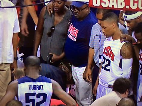 Paul george suffers leg injury during blue vs white usa basketball scrimmage. Paul George suffers serious leg injury during USA ...