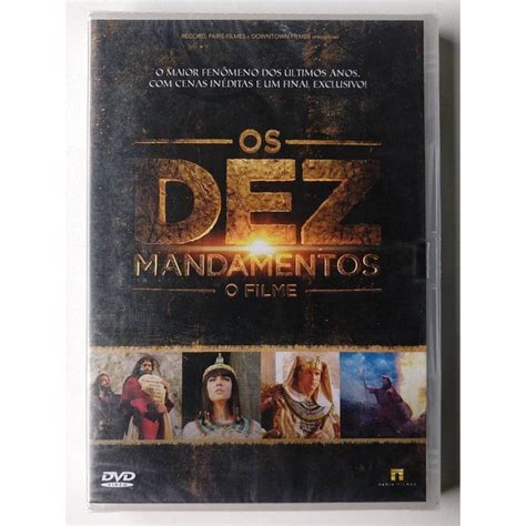 Dvd Os Dez Mandamentos O Filme Record Original Lacrado Shopee Brasil