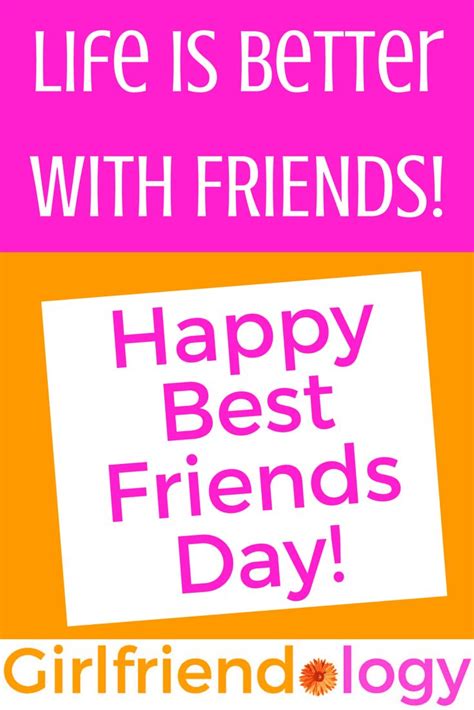 10 Ways To Celebrate National Best Friends Day And Fun Friendship Infographic Best Friend Day