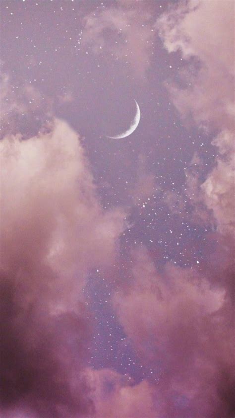 10 Aesthetic Moon And Stars Iphone Wallpaper 