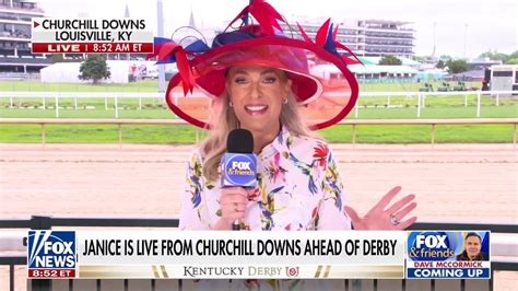 Janice Dean Live From Churchill Downs Ahead Of Kentucky Derby Fox
