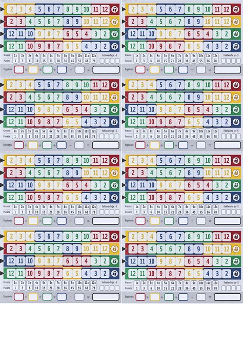 The Best Qwixx Score Sheet Printable Barrett Website