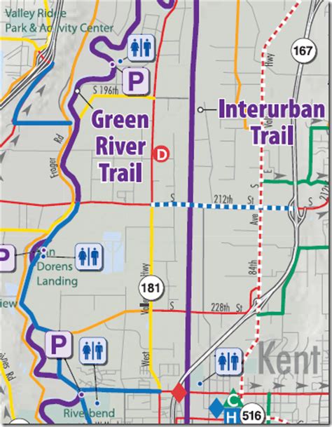 Redmond Library King County Bike Trail Maps