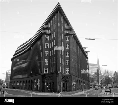 El Chilehaus Un Edificio De Oficinas De 10 Pisos En Hamburgo Alemania