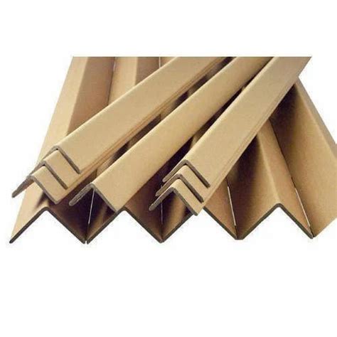 Cardboard Brown Paper Edge Protector For Packaging Use Pattern