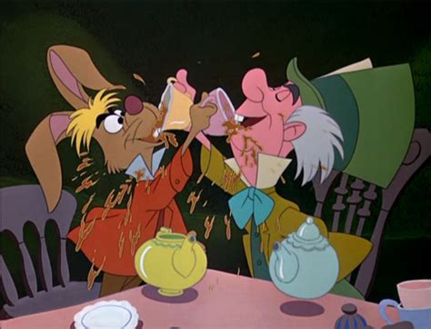 March Hare And The Mad Hatter ~ Alice In Wonderland 1951 Alice In