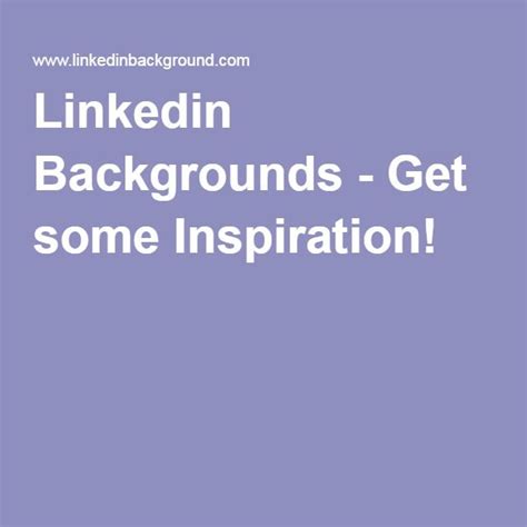 Get Some Inspiration Linkedin Background Linkedin Job Hunting