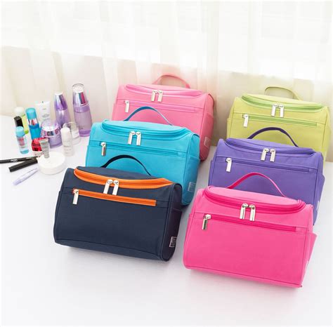 New Waterproof Hanging Makeup Bag Nylon Travel Organizer Cosmetic Bag