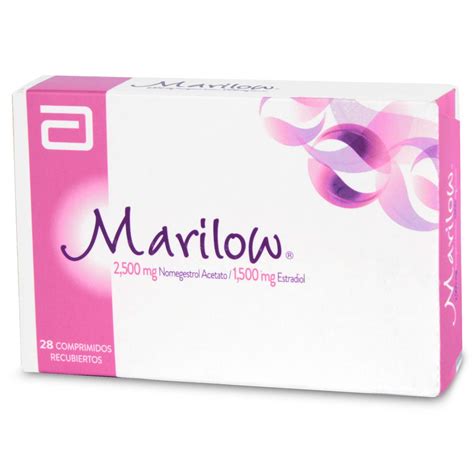 Marilow X 28 Comprimidos Recubiertos Abbott FaltasYa