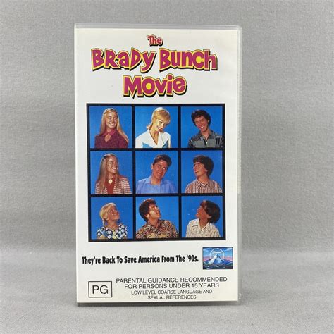 The Brady Bunch Movie Vhs Video Tape Gary Cole Shelley Long Comedy