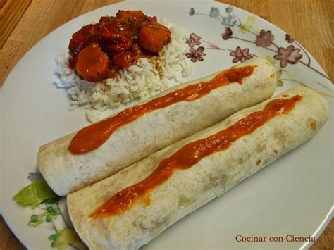 Un aspecto importante es procurar que esté completamente cubierto de sal tanto por arriba como por. Fajitas picantes de codillo de cerdo - Cocinar con-Ciencia