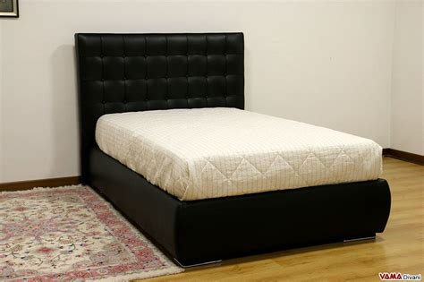 Sei alla foto 1 su un totale di 40 immagini della fotogallery. Letto Matrimoniale Moderno in Pelle Nera con Contenitore