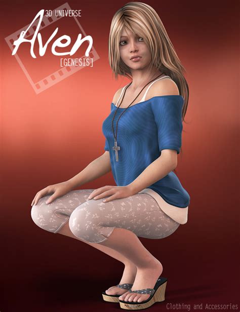 Aven Clothing For Genesis Daz 3d