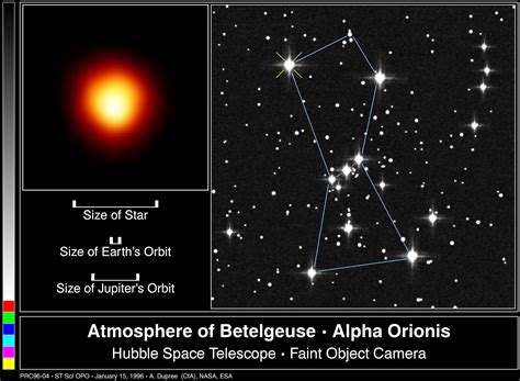 Apod June 5 1999 Betelgeuse Betelgeuse Betelgeuse