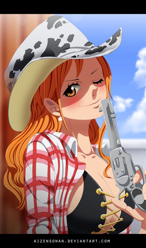 One Piece Nami By Aizensowan On Deviantart