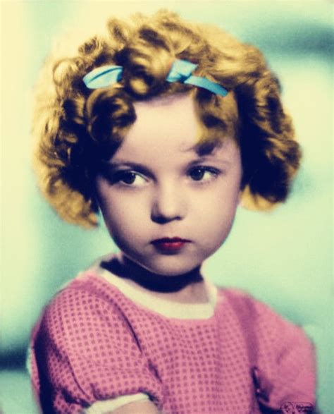 Shirley Temple Color Photo：shirley Temple 1934 Shirley Temple