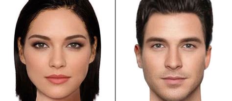 Heres What The Most Beautiful Man And Woman Look Like According To