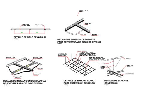 T Bar And View Of A Support With Channel Isometric View With View Of