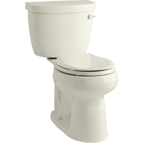 It can be combined with a wide range of memoirs tanks for a customized toilet. KOHLER Cimarron Biscuit WaterSense Round Comfort Height 2 ...