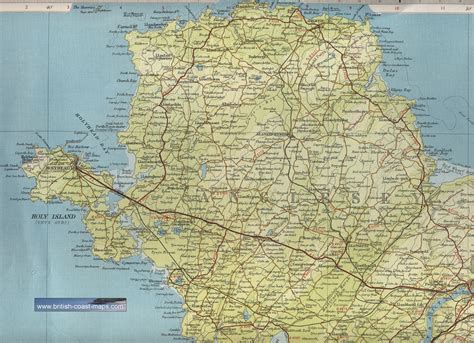 Map Anglesey 