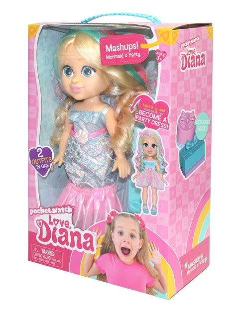Love Diana 13 Inch Doll Mashup Mermaid Toyworld Toyworld Aus