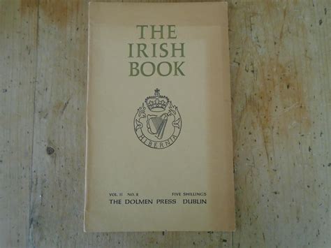 The Irish Book Near Fine Soft Cover 1963 Peter Fry Pbfa