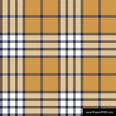 Mustard & White Scarf Check Plaid Vector Pattern (SVG) | Shapes4FREE png image