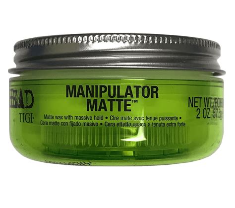 Tigi Bed Head Manipulator Matte Wax 2 Oz With Massive Hold Walmart
