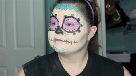 Christina Martina Halloween Tutorial Easy Sugar Skull Video