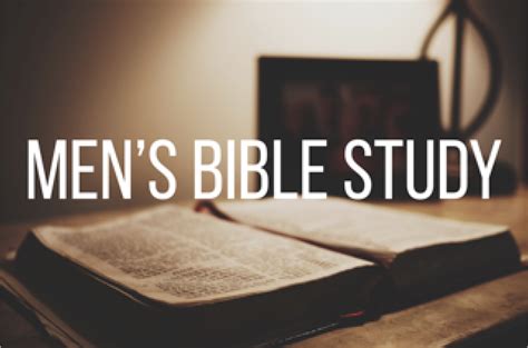 Mens Bible Study — Covenant Grace Church