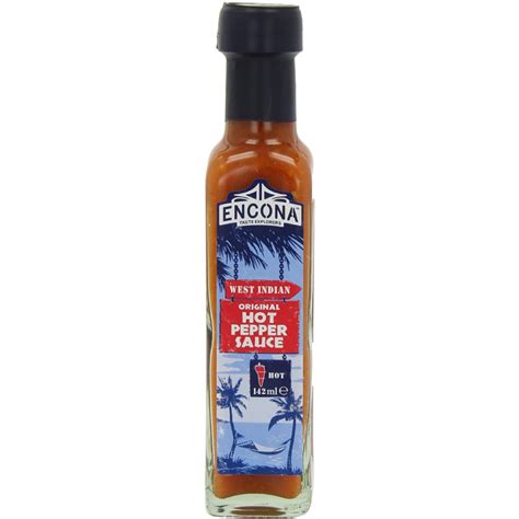 Original Hot Pepper Sauce Encona Taste Explorers India Supermarkt